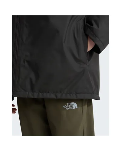 The North Face Perrito DryVent Giacca 4in1 Impermeabile con Cappuccio Junior/Kids Reversibile, TNF Black