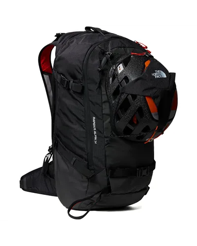 The North Face Rapidus Alpine Skiing/Snowboarding Backpack 34 Liters, Asphalt Grey/TNF Black