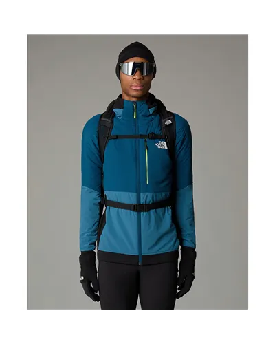 The North Face Rapidus Alpine Zaino 34 Litri Sci/Snowboard, Asphalt Grey/TNF Black