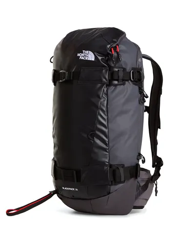The North Face Slackpack Skiing/Snowboarding/Ski Touring Backpack 30 Liters, Anthracite Grey/TNF Black