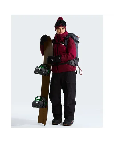 The North Face Slackpack Zaino 30 Litri Sci/Snowboard/Scialpinismo, Anthracite Grey/TNF Black