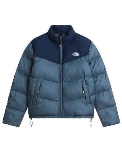 The North Face Saikuru WindWall Giacca Piumino Uomo, Granite Grey/Summit Navy