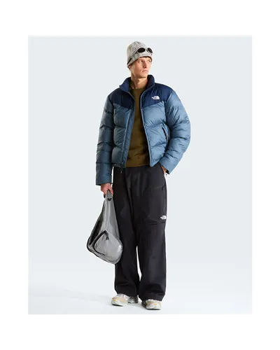 The North Face Saikuru WindWall Giacca Piumino Uomo, Granite Grey/Summit Navy