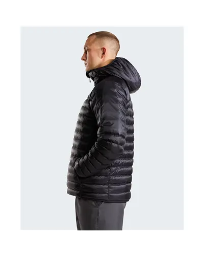 The North Face Terra Peak WindWall Thermoball Eco Giacca Piumino Comprimibile con Cappuccio Uomo, TNF Black