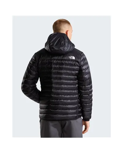 The North Face Terra Peak WindWall Thermoball Eco Men's Packable Down Hooded Jacket, TNF Black