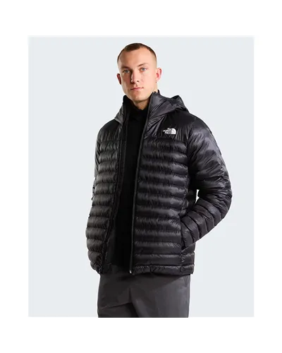 The North Face Terra Peak WindWall Thermoball Eco Giacca Piumino Comprimibile con Cappuccio Uomo, TNF Black