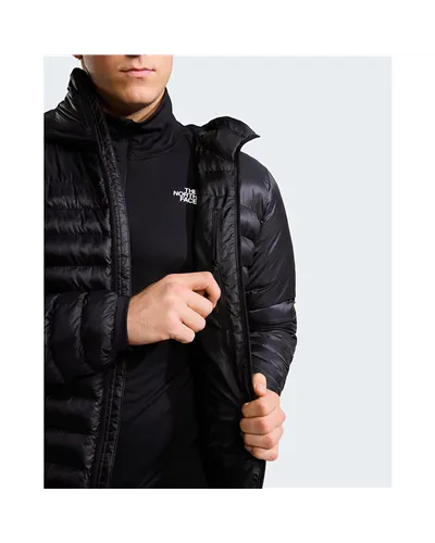 The North Face Terra Peak WindWall Thermoball Eco Men's Packable Down Hooded Jacket, TNF Black
