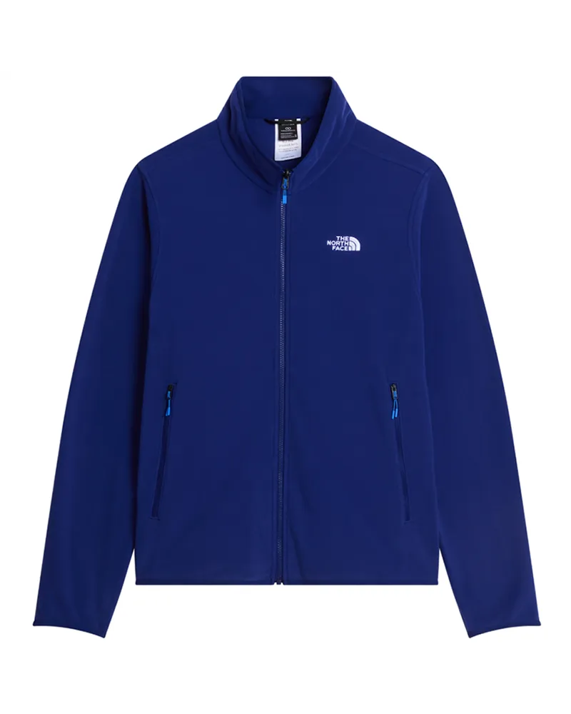 The North Face Glacier Men's Full-Zip Fleece, Bold Blue