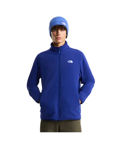 The North Face Glacier Men's Full-Zip Fleece, Bold Blue