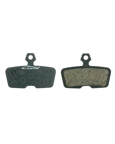 Alligator Coppia Pastiglie Alligator Semi-Metalliche con Molle, Compatibile Avid Code R