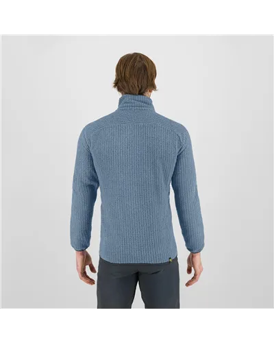 Karpos Rocchetta Evo Men's Fleece, Window Blue/Woodland Gray