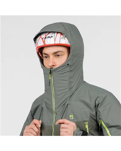 Karpos Vision 2.0 Giacca Scialpinismo Uomo, Kambaba/Castor