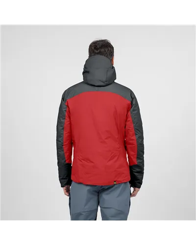 Karpos Vision 2.0 Giacca Scialpinismo Uomo, Fire/Woodland Gray