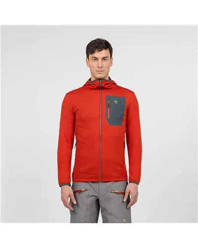 Karpos Antermoia Men's Hoodie Fleece, Fire