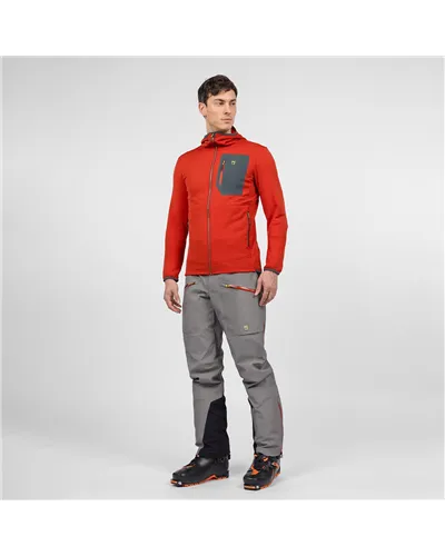 Karpos Antermoia Men's Hoodie Fleece, Fire
