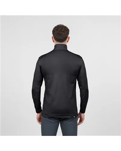 Karpos Pizzocco Evo Fleece Pile 1/2 Zip Uomo, Nero