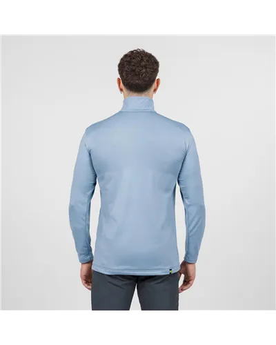 Karpos Pizzocco Evo Fleece Pile 1/2 Zip Uomo, Window Blue