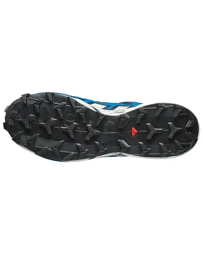 Salomon Speedcross 6 GTX Gore-Tex Scarpe Trail Running Uomo, Black/Mykonos Blue/Vanilla Ice