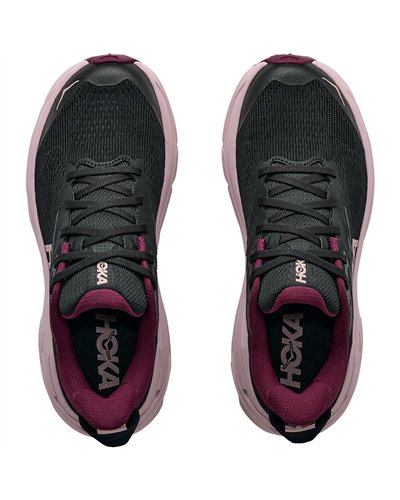 Hoka Challenger 8 Scarpe Trail Running Donna, Black/Pink Opal