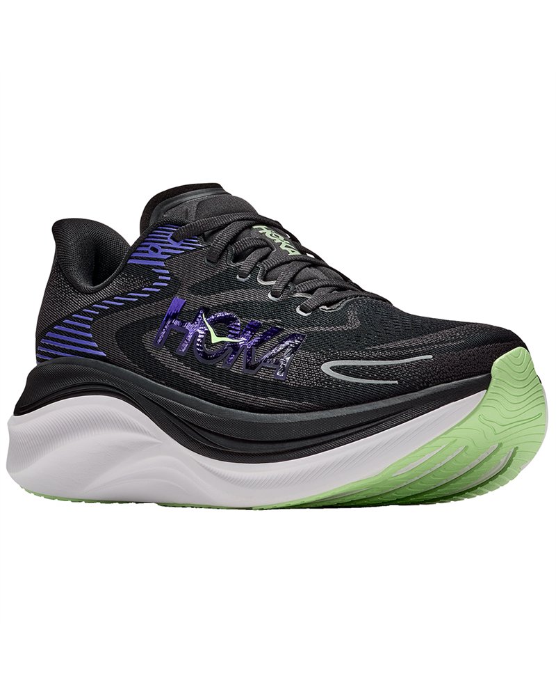 Hoka Skyward X 2 Men's Running Shoes, Carbon Black/Neon Nebula