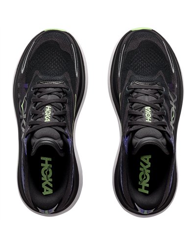 Hoka Skyward X 2 Scarpe Running Uomo, Carbon Black/Neon Nebula