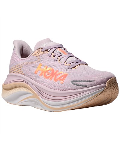 Hoka Skyward X 2 Scarpe Running Donna, Lilac Cream/Tangerine Glow