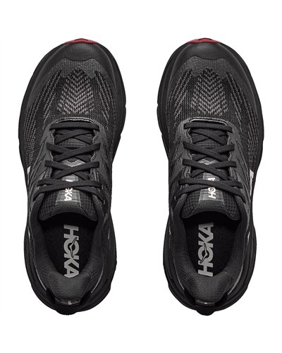 Hoka Challenger 8 GTX Gore-Tex Scarpe Trail Running Donna, Black/Varsity Burgundy