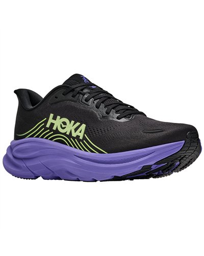 Hoka Clifton 11 Men's Running Shoes, Black/Neon Yuzu