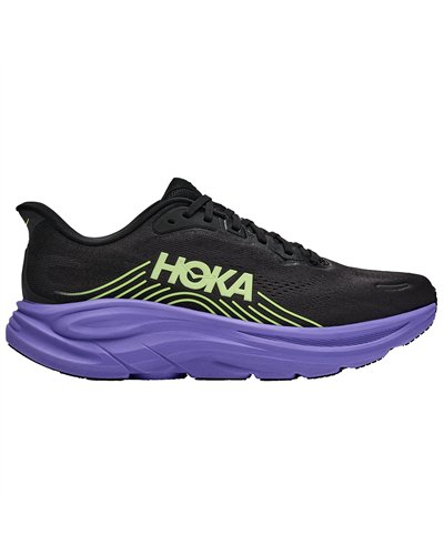Hoka Clifton 11 Scarpe Running Uomo, Black/Neon Yuzu