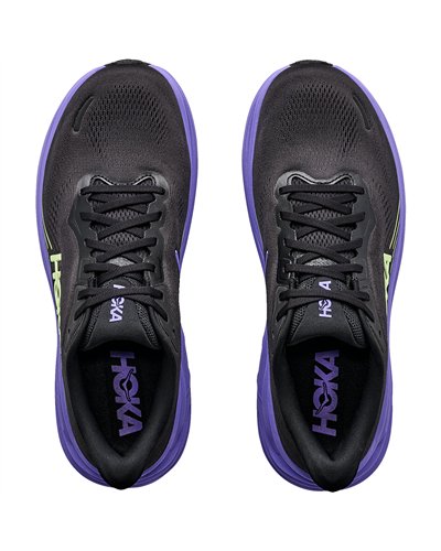 Hoka Clifton 11 Scarpe Running Uomo, Black/Neon Yuzu