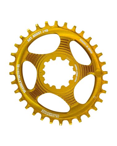 Blackspire Chainring Snaggletooth Ovale 30 Direct Mount Sram Boost Gold