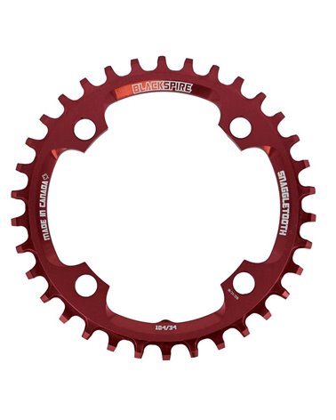 Blackspire Snaggletooth Narrow/Wide Chainring 104/30T Red