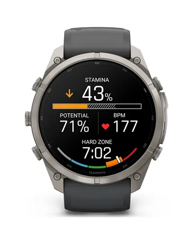 Garmin Fenix 9 Pro AMOLED inReach Cassa 51mm Orologio GPS Cardio Integrato, Titanio/Graphite Black