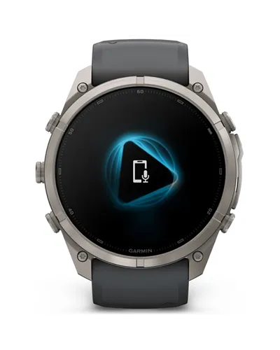 Garmin Fenix 9 Pro AMOLED inReach Case 51mm GPS Watch Wrist-Based HR, Titanium/Graphite Black