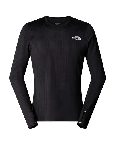 The North Face Altimetro LT Crew FlashDry Men's Long Sleeve Jersey, TNF Black