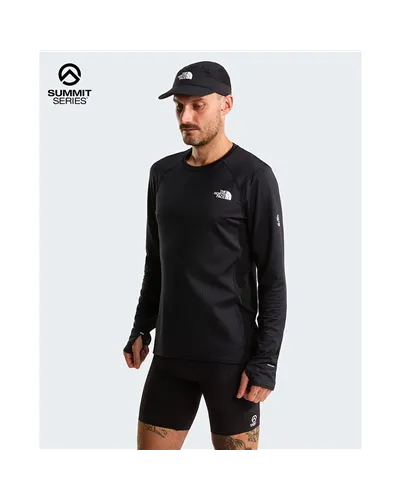 The North Face Altimetro LT Crew FlashDry Men's Long Sleeve Jersey, TNF Black