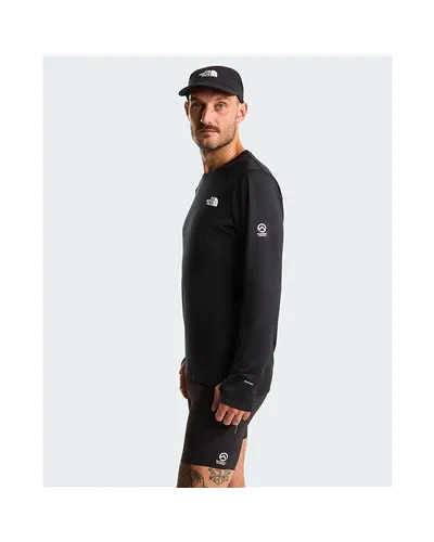 The North Face Altimetro LT Crew FlashDry Men's Long Sleeve Jersey, TNF Black