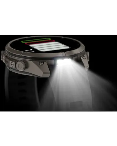 Garmin Fenix 9 Pro AMOLED inReach Cassa 47mm Orologio GPS Cardio Integrato, Titanio/Graphite Black