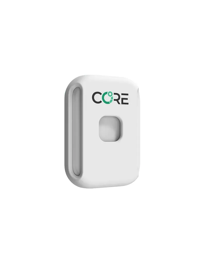 Core 2 Sensore Termico Bluetooth ANT+ Compatibile con Garmin/Wahoo/Suunto ed altri, Bianco