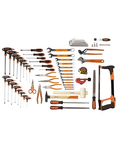 Bicisupport Tools Set 78Pcs (From Item 603 To 658) With Hexagonal And Torx Wrenches With T Handle