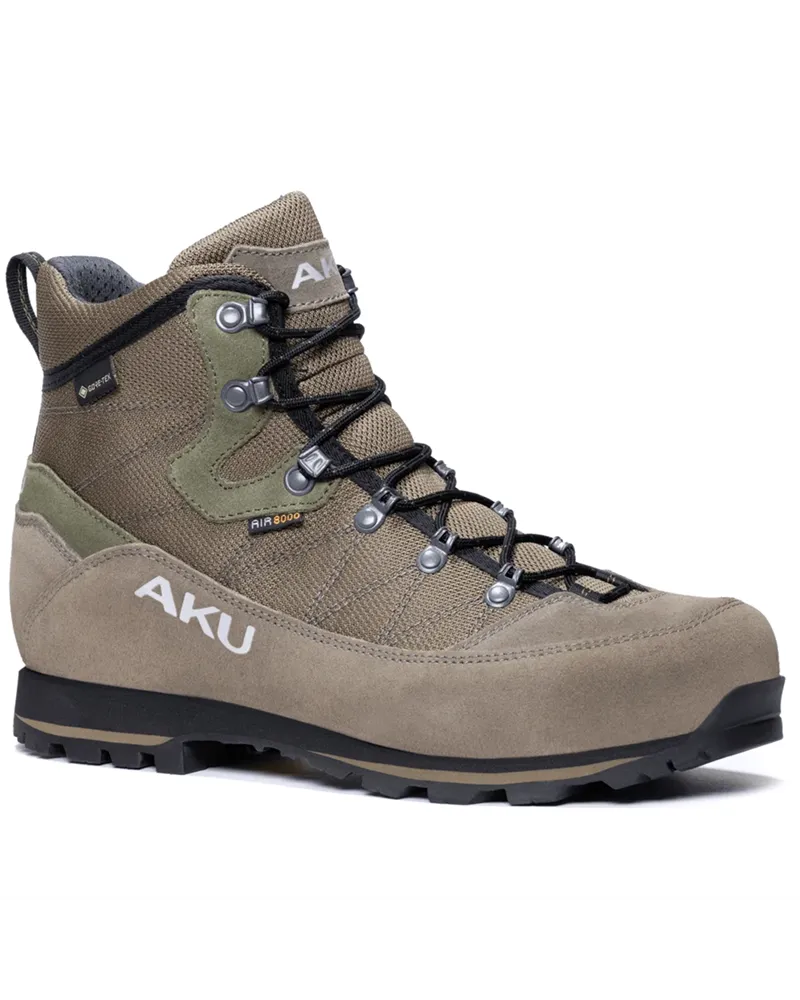 Aku Trekker Lite III GTX Gore-Tex Scarponi Uomo, Marrone/Verde