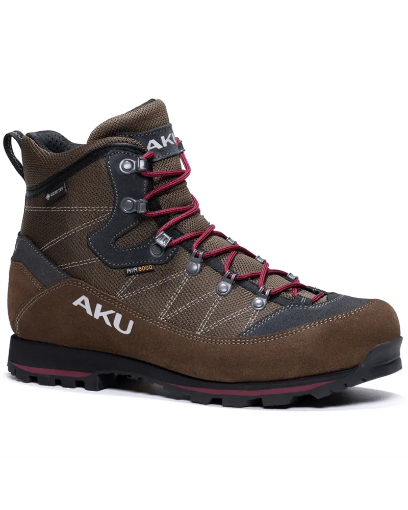Aku Trekker Lite III GTX Gore-Tex Scarponi Uomo, Marrone/Bordeaux
