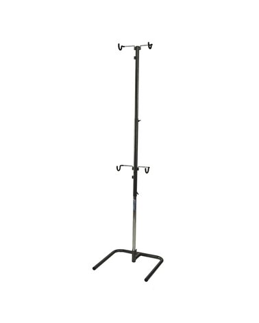 Bicisupport Two Bicycle Stand. Bicycles Are Supported By Rubber Protector Hooks.