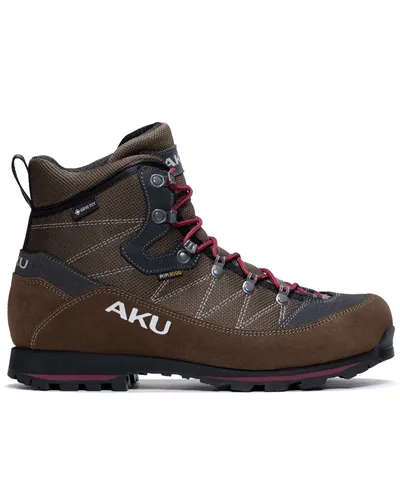 Aku Trekker Lite III Wide GTX Gore-Tex Men's Trekking Boots, Brown/Bordeaux