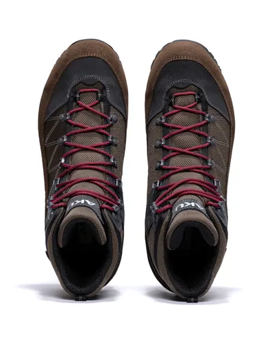 Aku Trekker Lite III Wide GTX Gore-Tex Men's Trekking Boots, Brown/Bordeaux