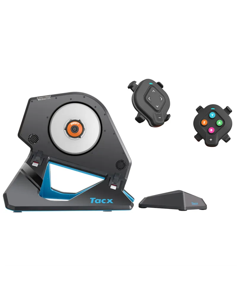 Tacx NEO 2T Smart Rulli Allenamento Interattivo Trasmissione Diretta con Zwift Cog e Click