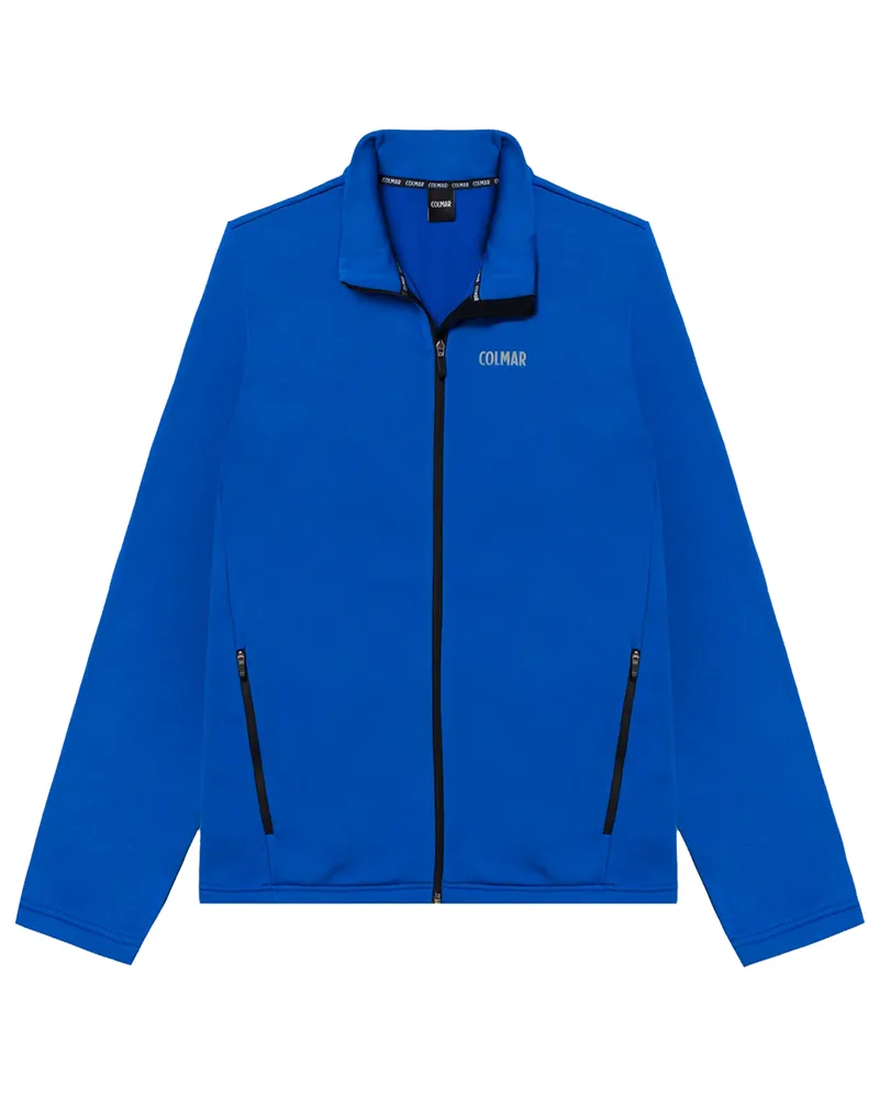Colmar Men's Stratch Ski Fleece, Digital Blue