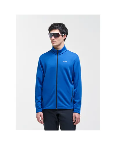Colmar Men's Stratch Ski Fleece, Digital Blue