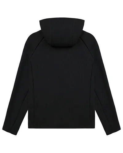 Colmar Men's Hooded Rib-Knit Ski Sweatshirt, Black