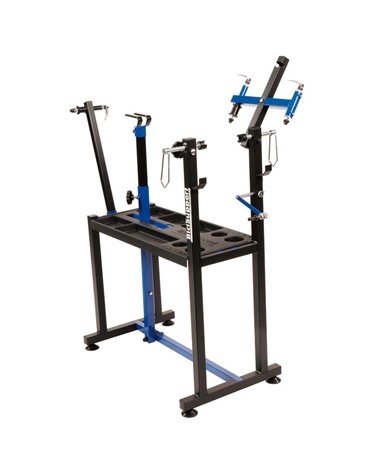Bicisupport Professional Workbench, Equipped With Wheel Truing Stand, Central Movement Support.
